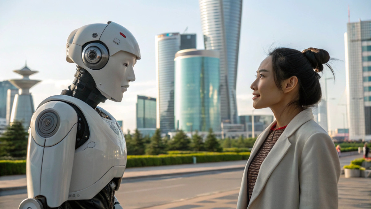 How to learn Kazakh and English for free with AI