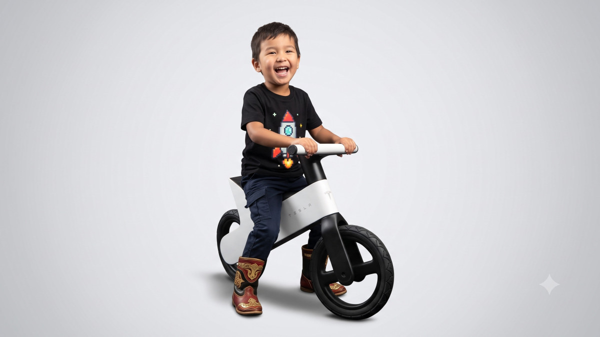 Tesla released a kids' bike