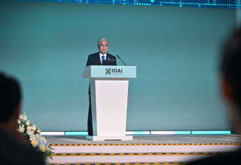 Tokayev participates in opening ceremony of international AI Olympiad