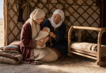 История Казахстана через обряды: первые сорок дней ребёнка
