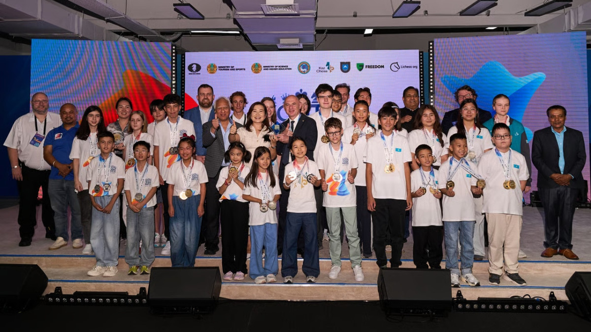 Kazakhstan vs. World: Kazakhstan Boys Team defeated the World Boys Team