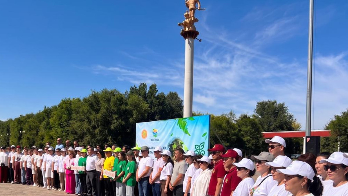 В Жаркаинском районе акция «Таза Қазақстан» становится частью повседневной жизни