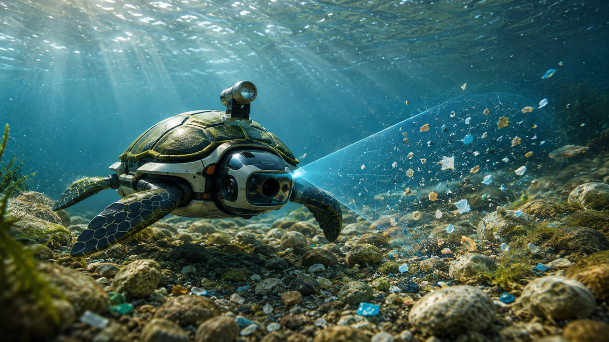 School student develops AI-powered turtle robot and wins $50,000 scholarship