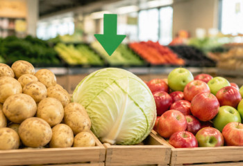 Картофель, капуста и яблоки подешевели за неделю в Казахстане
