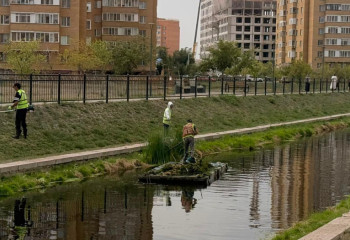 «Таза Қазақстан»: Астанада Сарыбұлақ өзенін тазарту жұмысы жүріп жатыр