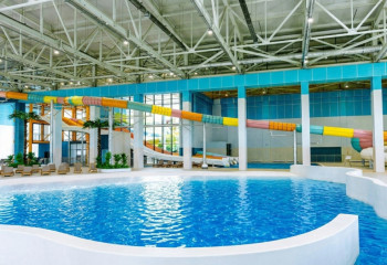 В Костанае запустили крупнейший крытый аквапарк Казахстана