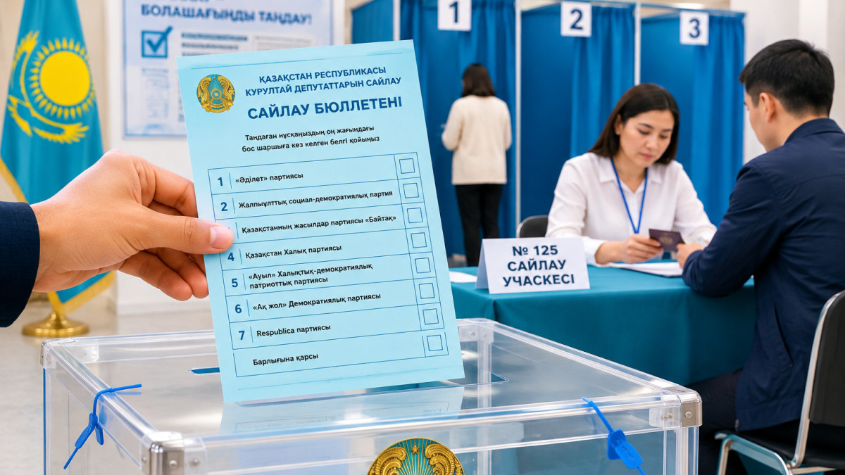 Қазақстанда тыныштық күні басталды: Құрылтай сайлауы қарсаңында нені білу керек?
