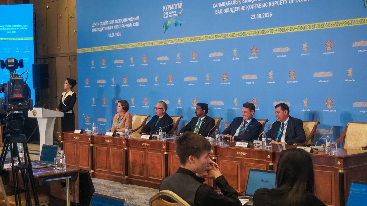 Құрылтай сайлауын бақылау үшін барлық жағдай жасалған – ШЫҰ бақылаушылары