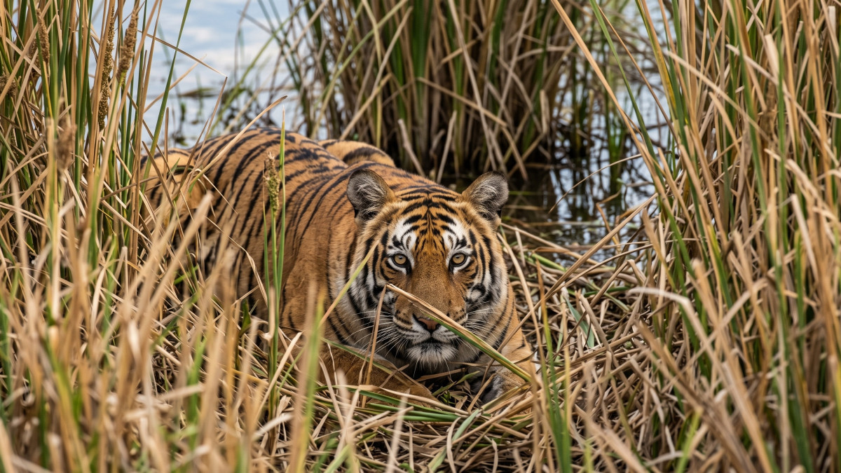 Tigress Umit: Why the reeds of Balkhash are the best for hunting