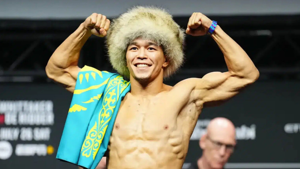 «UFC белбеуі қалды»: Асу Алмабаев Ыстамбұлда чемпион атанды