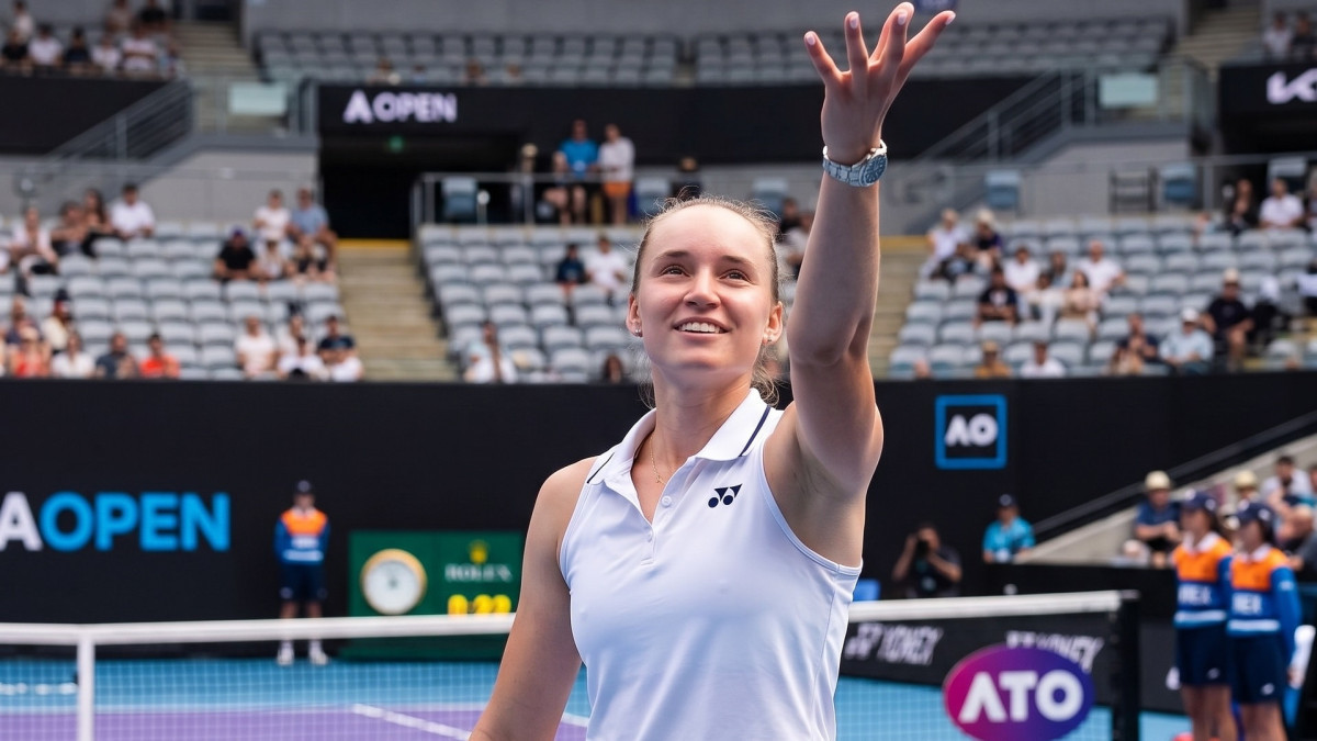Rybakina becomes World No. 1 in WTA live rankings