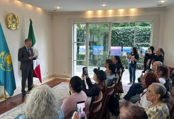 Cultural dialogue between Kazakhstan and Mexico: 60 books about Dimash delivered to Mexican fans