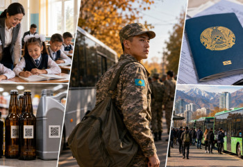 Школы, армия, пенсии и маркировка: что изменилось в Казахстане с сентября