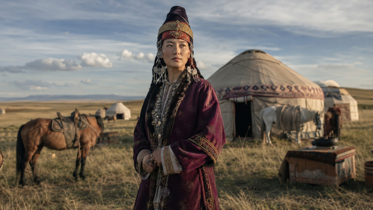 How Kipchak women actually dressed