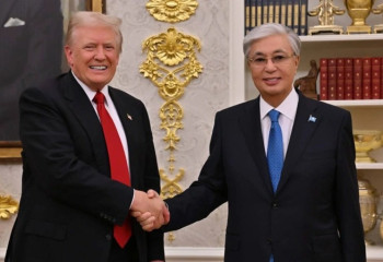 Трамп Тоқаевты Қазақстан Тәуелсіздігінің 35 жылдығына орай құттықтады