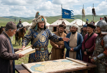 Как Мунке хан укрепил империю Чингисхана: зарплата армии и почтовая служба