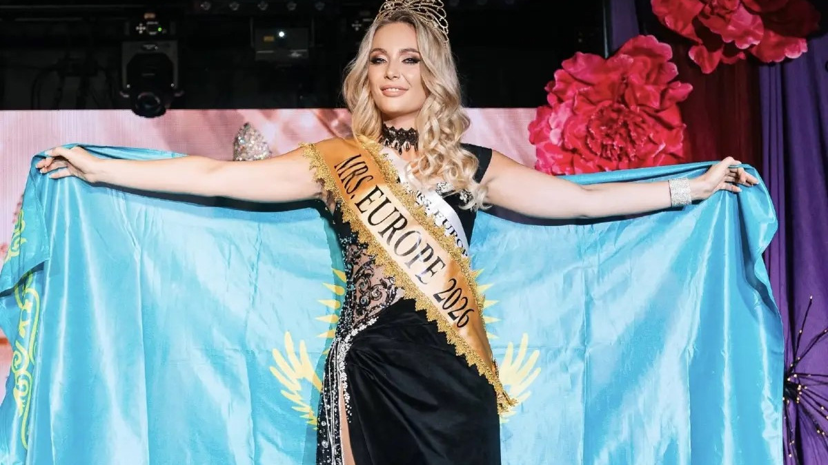 Қазақстандық Светлана Петрова алғаш рет Mrs Europe титулын жеңіп алды