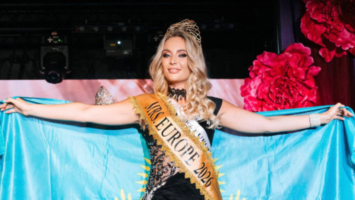 Казахстанка впервые завоевала титул Mrs Europe