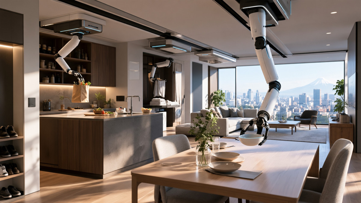 Japan plans to build homes with robotic assistants
