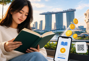 Singapore residents offered virtual rewards for reading books