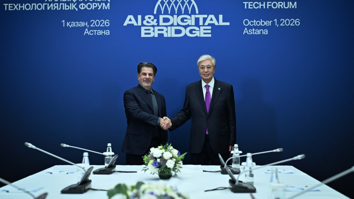 President Tokayev Holds Meeting with NVIDIA Vice President