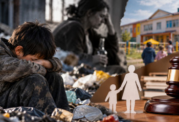 БҚО-да 10 жасар баласын қоқыстан тамақ іздеуге мәжбүр еткен әйел ата-ана құқығынан айырылды