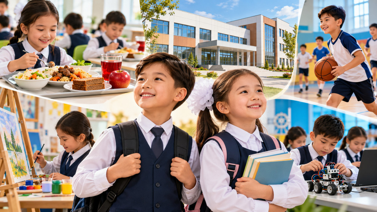 How Kazakhstan supports schoolchildren