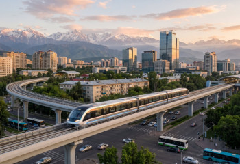 Construction of Almaty’s SkyTrain system to begin in 2027