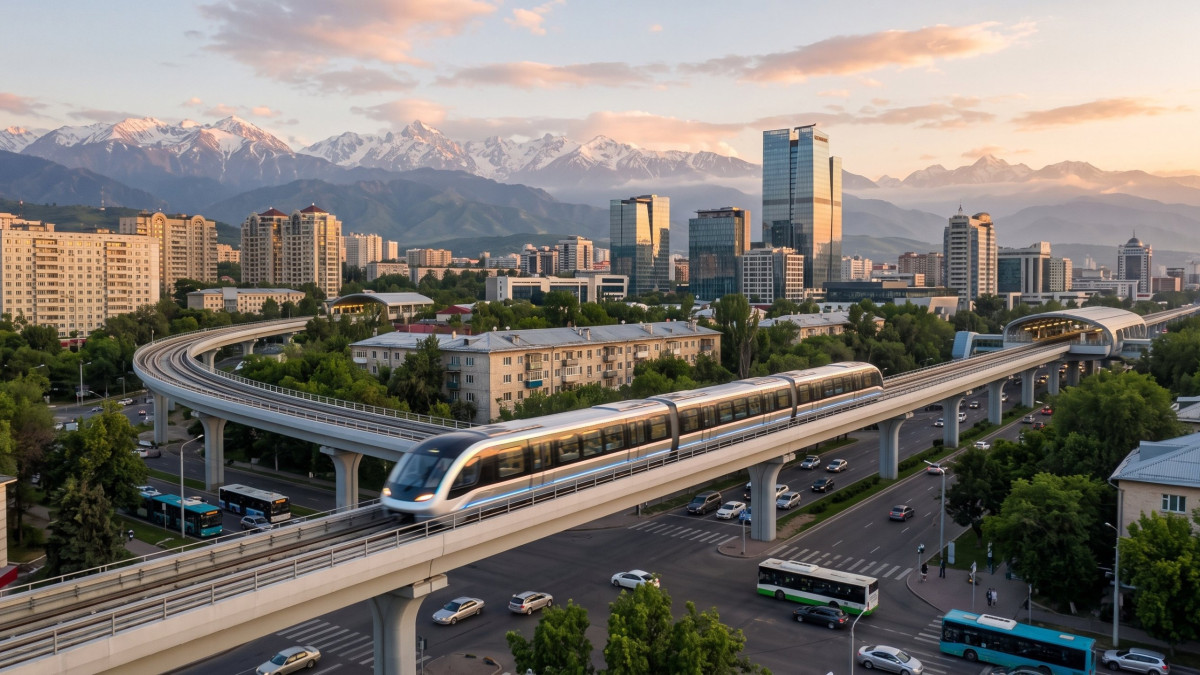 SkyTrain в Алматы начнут строить в 2027 году