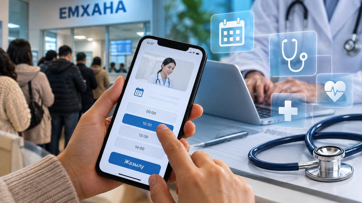 Цифрлық медицина: технологиялар дәрігерге жазылу процесін қалай өзгертті?