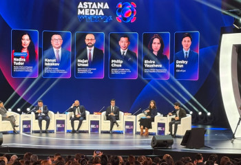 Nearly half of children surveyed accessed the internet at age 5–8, Kazakhstan kids online study finds at Astana Media Week 2026