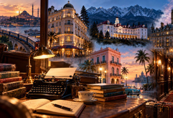 Отели, где рождались бестселлеры: 