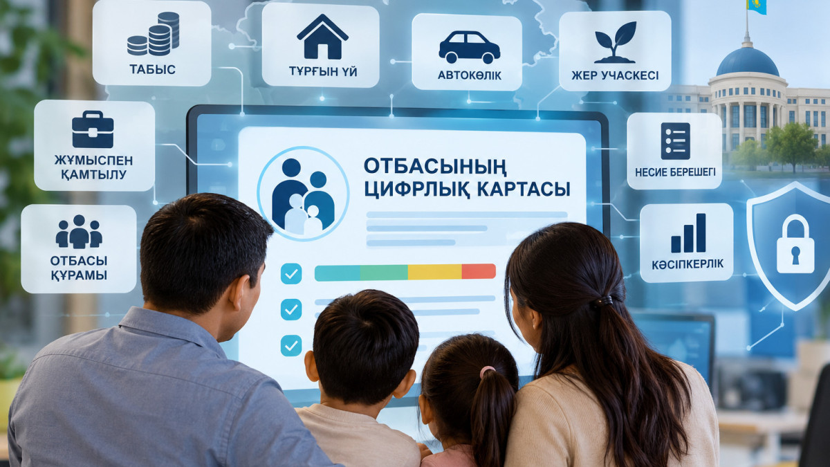 Отбасының цифрлық картасы қалай жұмыс істейді және қандай деректер ескеріледі