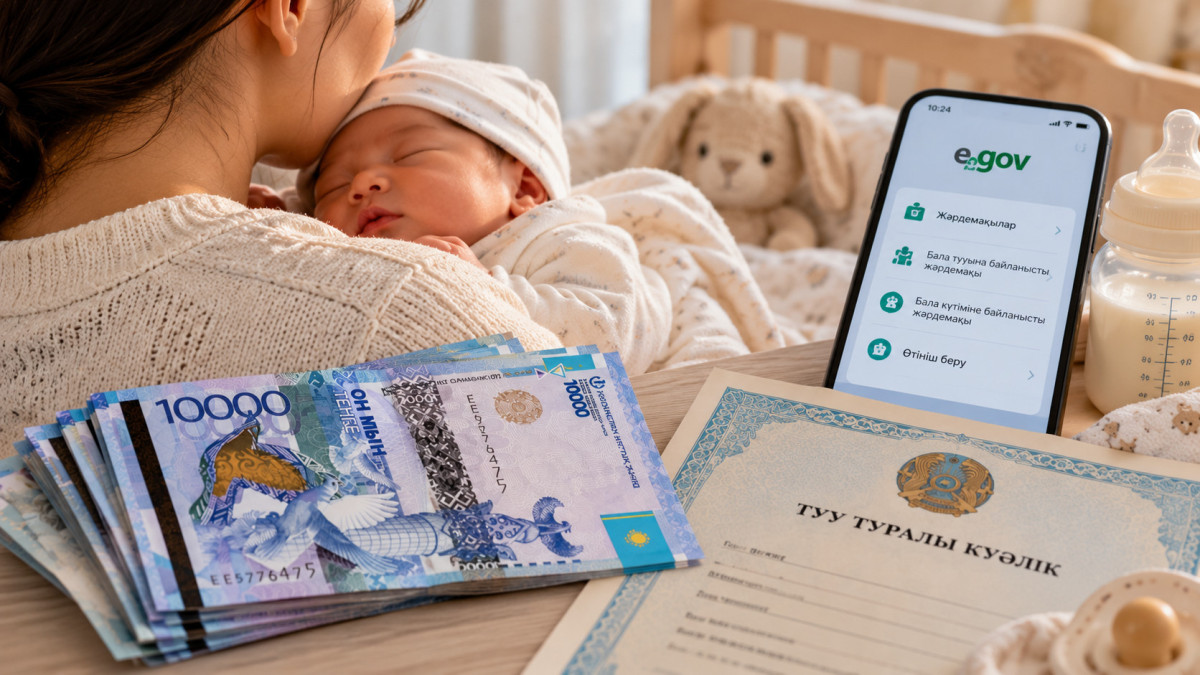 1 млн теңгеге дейін: 2026 жылы бала туғанда берілетін төлемдер мөлшері қанша болды?