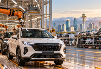 Passenger car production in Kazakhstan increases by 38%