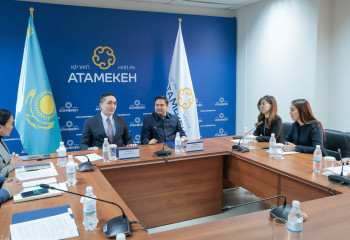 «Атамекен» и QAZCONTENT договорились совместно продвигать казахстанский бизнес