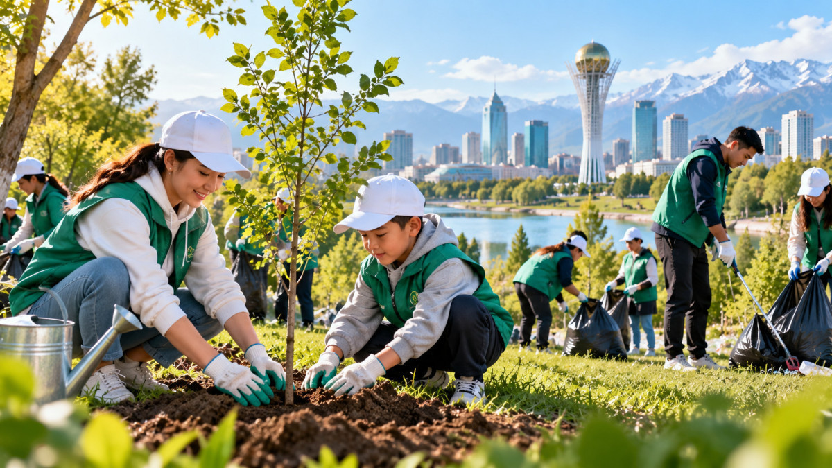 Over 6.9 mln Kazakhstanis take part in “Taza Kazakhstan” initiative