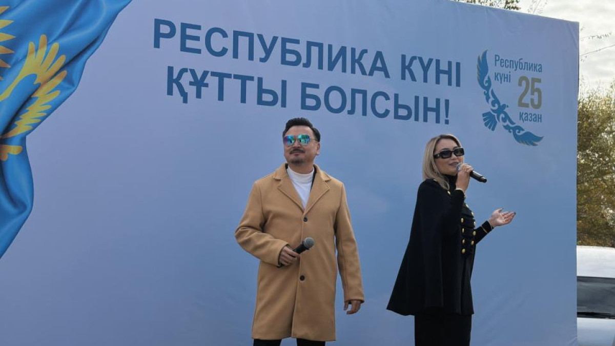 Астанада Республика күніне орай мерекелік концерттер басталды
