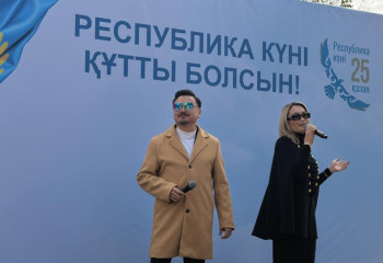 Астанада Республика күніне орай мерекелік концерттер басталды