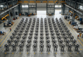 110 роботов станцевали синхронно и установили рекорд Гиннесса в Китае
