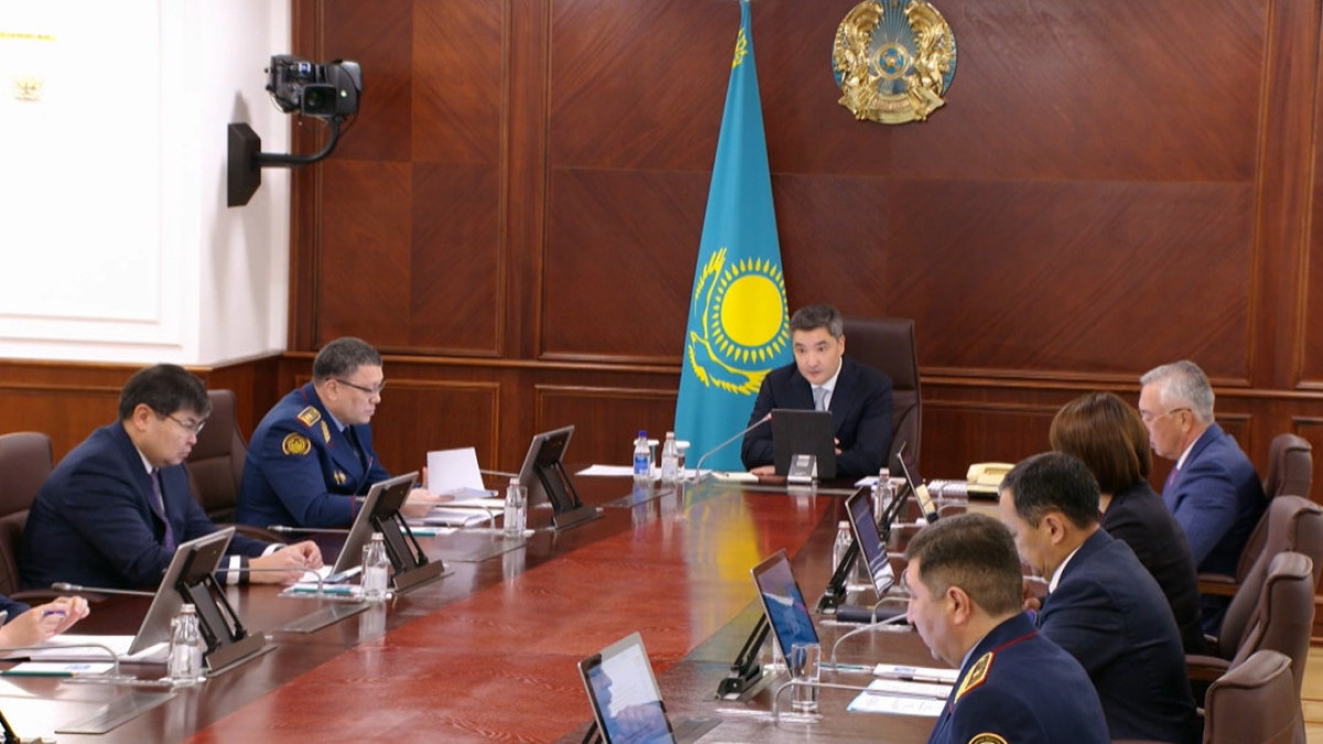Economic and social goals cannot be achieved without upholding the rule of law, Kazakh PM