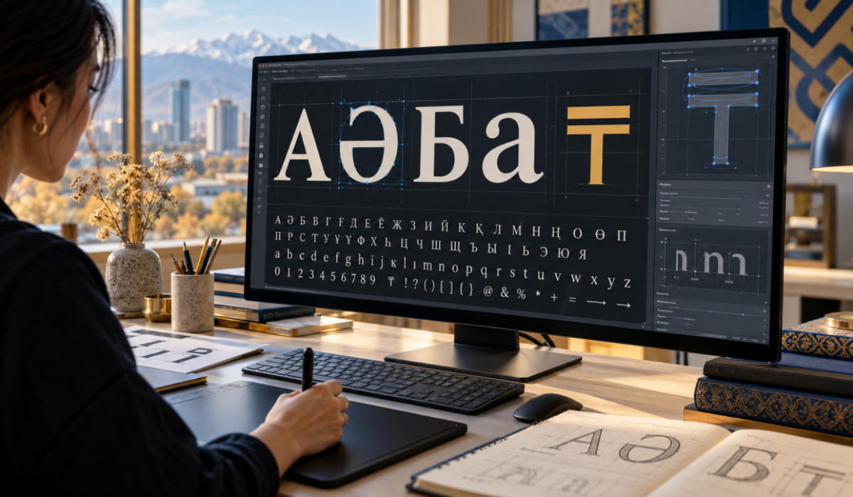 Kazakhstan gets Medeo, a free font family with a tenge symbol
