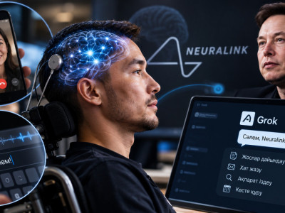 Neuralink жаңа мүмкіндіктерін көрсетті: енді телефон сіздің ойыңызды оқи алады