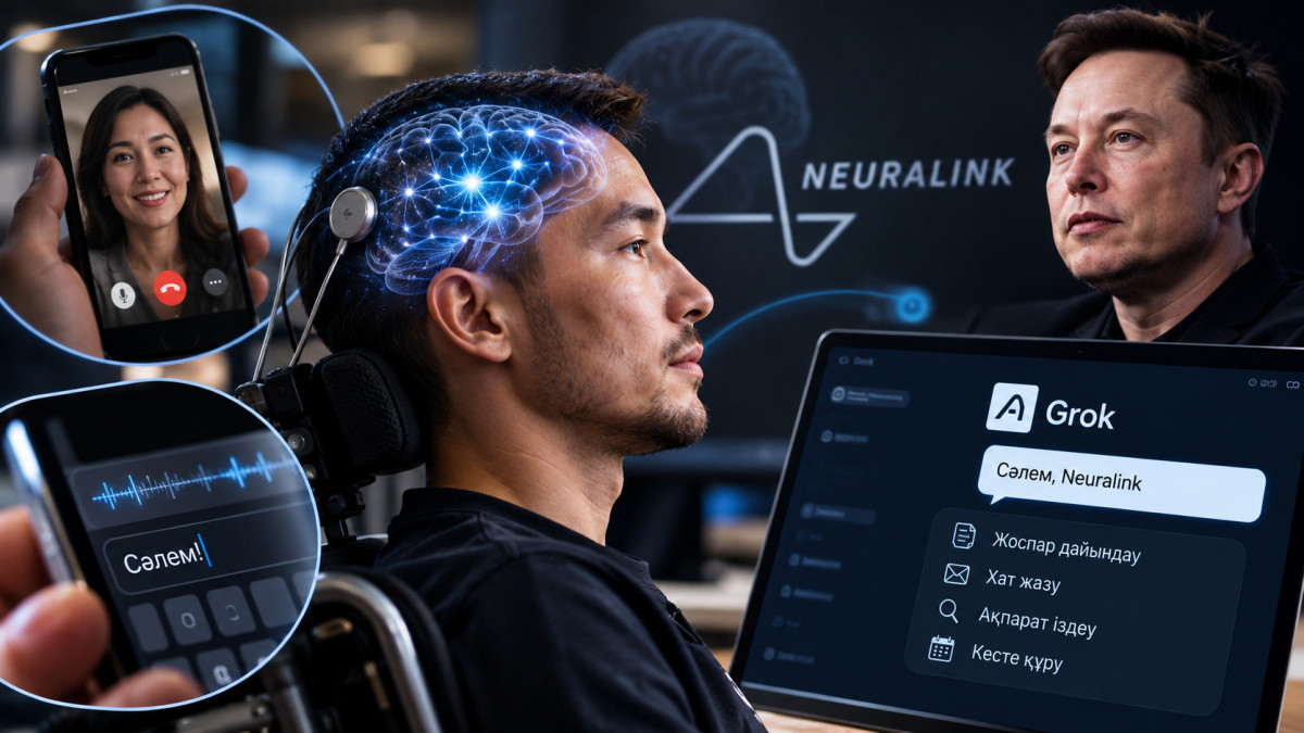 Neuralink жаңа мүмкіндіктерін көрсетті: енді телефон сіздің ойыңызды оқи алады