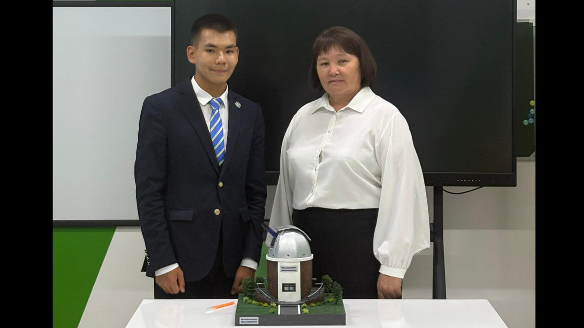 Оқушы Орталық Азиядағы алғашқы мектеп обсерваториясын салуды көздейді