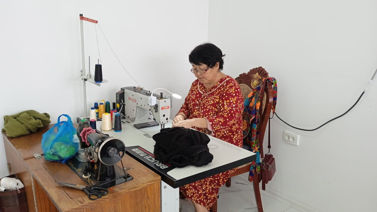 Тігін цехының иесі: «Отбасым – менің шамшырағым, ең үлкен мотивациям»