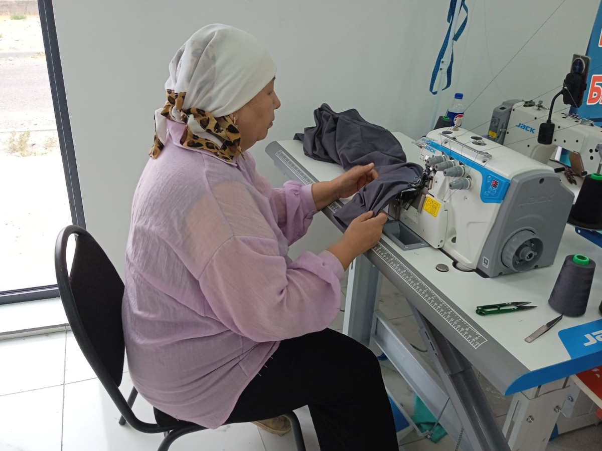 Тігін цехының иесі: «Отбасым – менің шамшырағым, ең үлкен мотивациям»