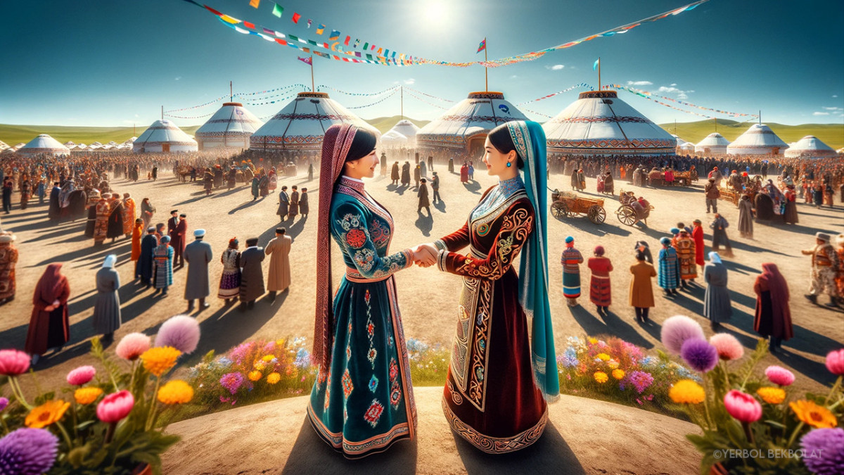 Пятый день декады Наурызнама в Казахстане - День национальной одежды