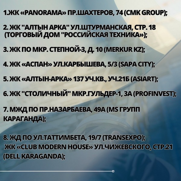 Какие строящиеся в Караганде ЖК имеют все разрешительные документы