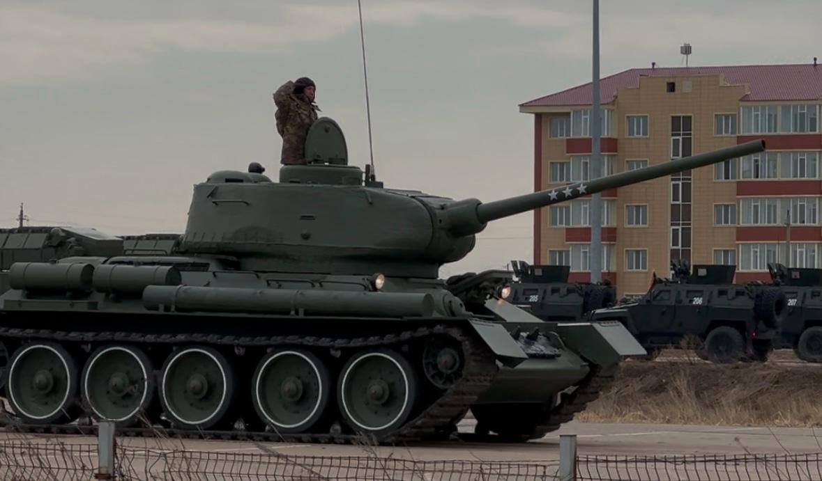 Астанада өтетін парадқа 4000-нан астам әскери қызметші қатысады